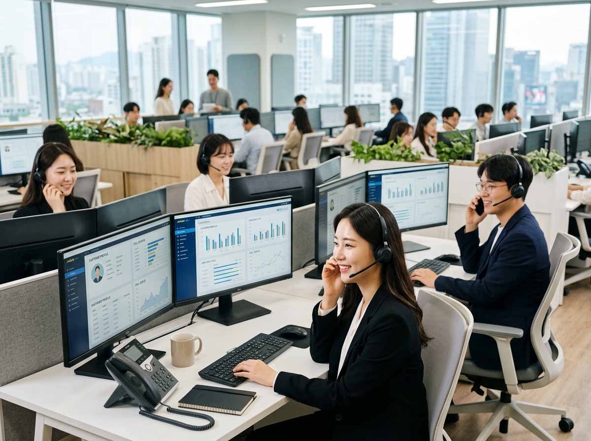 고객상담 전문 C사