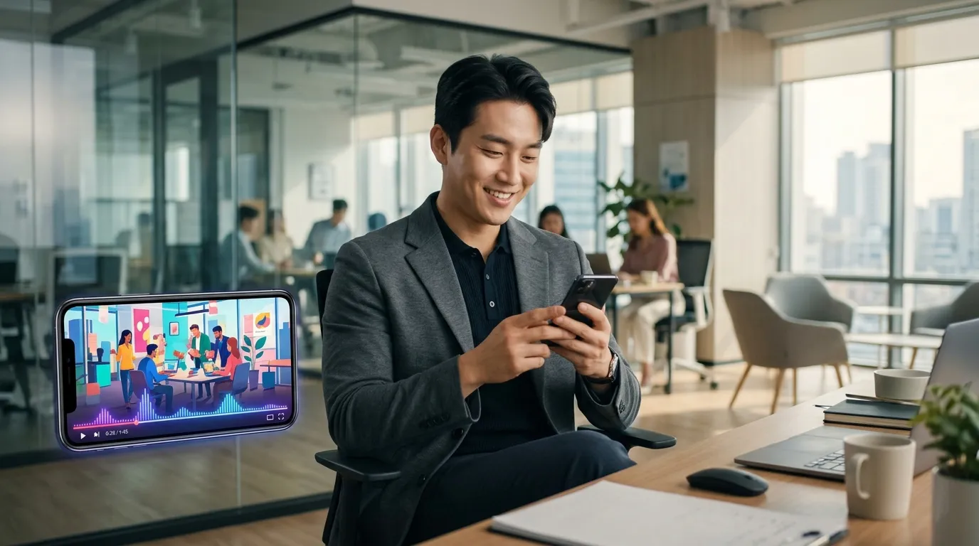 V비즈링 (동영상 연결음) 인포그래픽