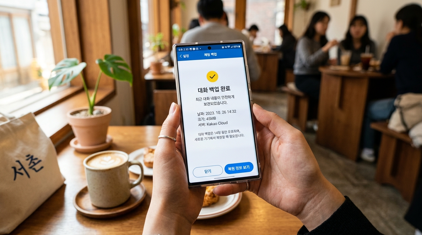 카카오톡 데이터 완벽 백업 및 이전 가이드 카카오톡 대화 내용 및 사진 옮기기 무료 백업 톡서랍 플러스 차이점 완벽 가이드 - 유플러스이지 공식 스마트통신 가이드